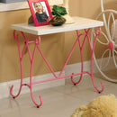 ENCHANT Pink/White Night Stand - Star USA Furniture Inc
