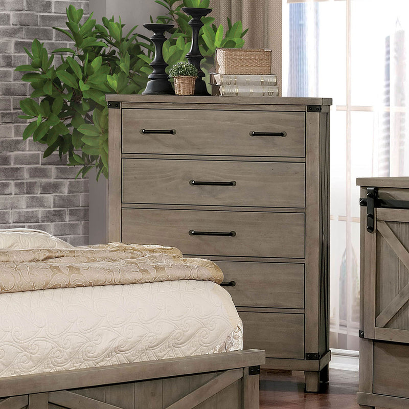 Bianca Gray Chest - Star USA Furniture Inc