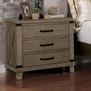 Bianca Gray Night Stand - Star USA Furniture Inc