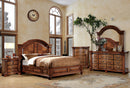Bellagrand Antique Tobacco Oak 4 Pc. Queen Bedroom Set - Star USA Furniture Inc