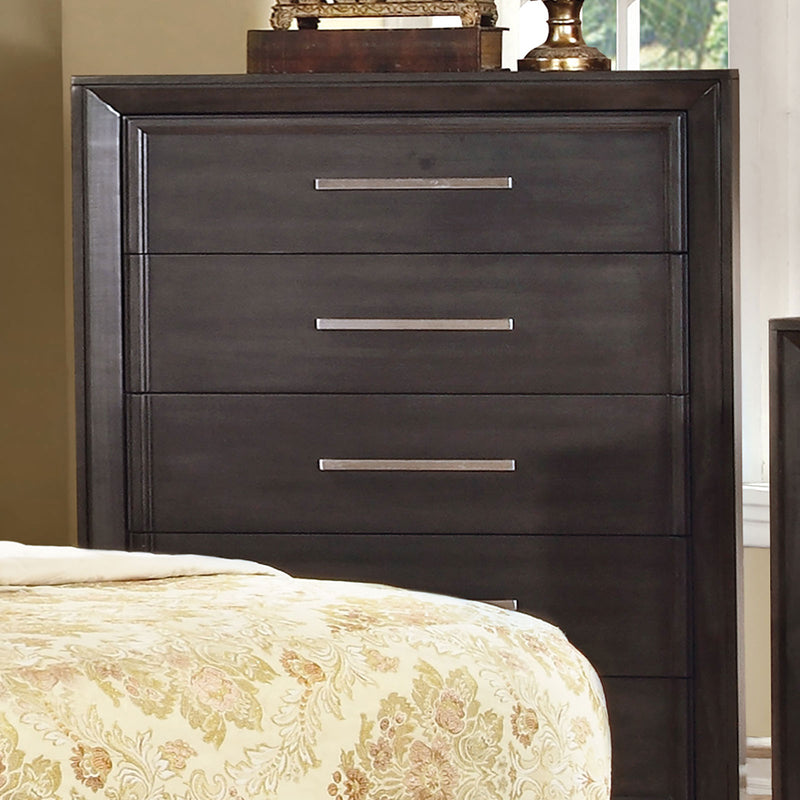 BRADLEY Dark Gray Chest - Star USA Furniture Inc