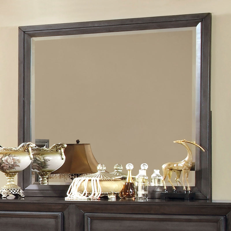 BRADLEY Dark Gray Mirror - Star USA Furniture Inc