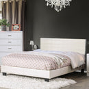 WALLEN Pearl White Cal.King Bed - Star USA Furniture Inc