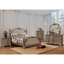 Montgomery Rustic Natural 5 Pc. Queen Bedroom Set w/ 2NS - Star USA Furniture Inc