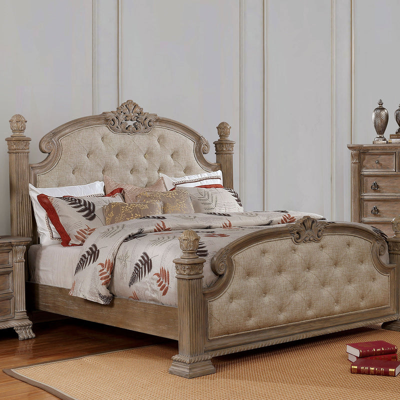 Montgomery Rustic Natural Queen Bed