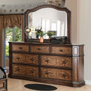 EMMALINE Warm Chestnut Dresser - Star USA Furniture Inc