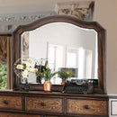 EMMALINE Warm Chestnut Mirror - Star USA Furniture Inc