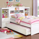 Pearland White Twin Bed - Star USA Furniture Inc