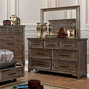 Oberon Rustic Oak Dresser - Star USA Furniture Inc