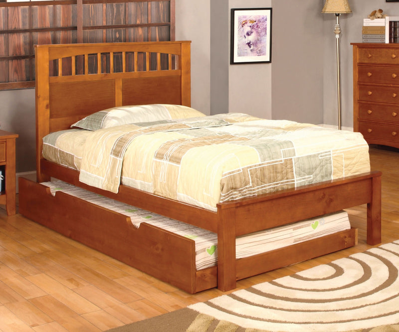 Carus Oak 4 Pc. Full Bedroom Set - Star USA Furniture Inc