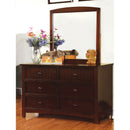 Corry Dark Walnut Dresser - Star USA Furniture Inc