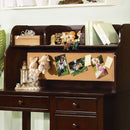 Omnus Dark Walnut Hutch - Star USA Furniture Inc