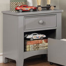 Caren Gray Night Stand - Star USA Furniture Inc