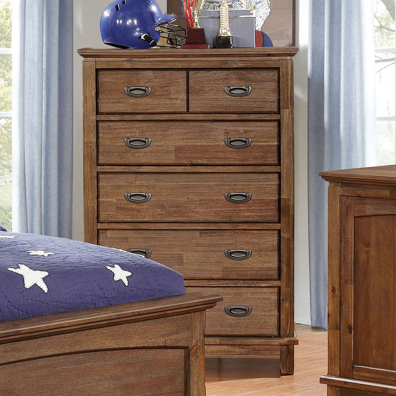 Colin Dark Oak Chest - Star USA Furniture Inc