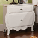 Roxana White Night Stand - Star USA Furniture Inc