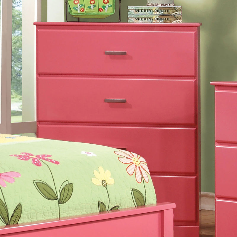 PRISMO Pink Chest - Star USA Furniture Inc