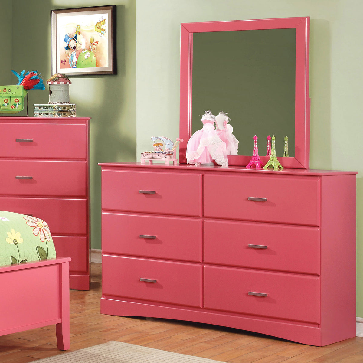 PRISMO Pink Dresser PRISMO Pink Dresser