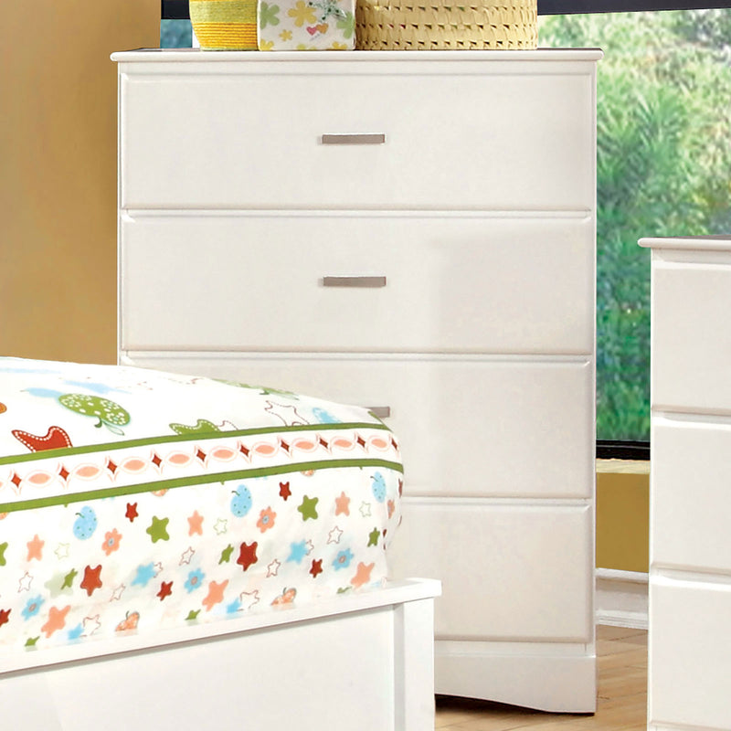 PRISMO White Chest - Star USA Furniture Inc