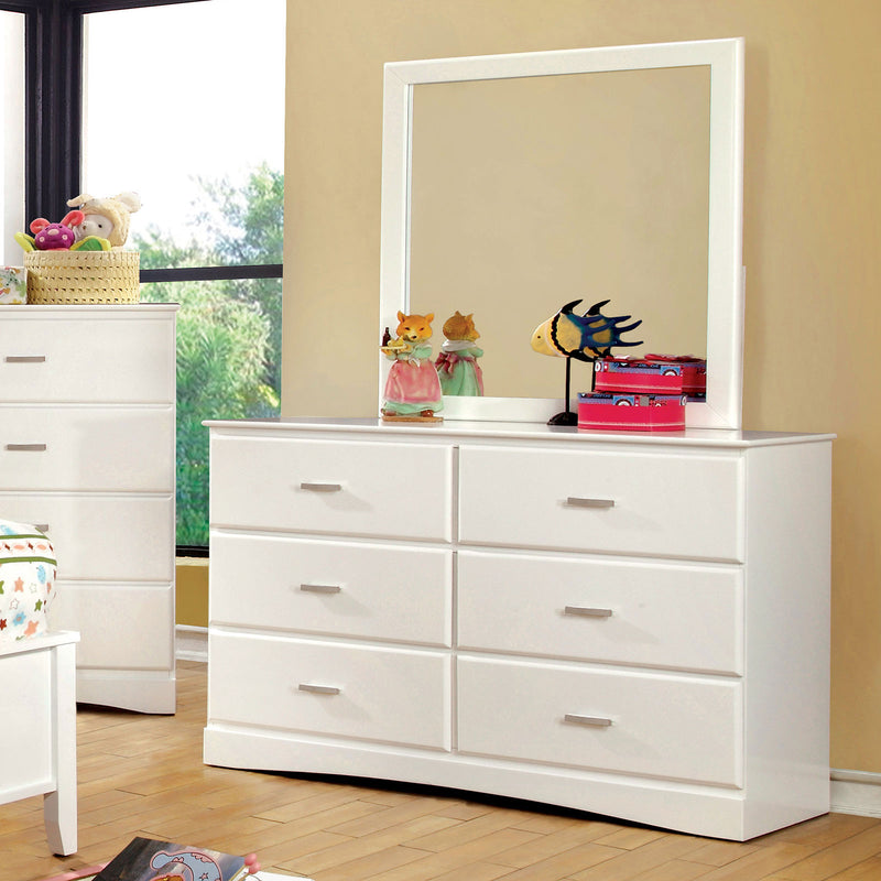 PRISMO White Dresser - Star USA Furniture Inc