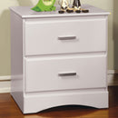 PRISMO White Night Stand - Star USA Furniture Inc