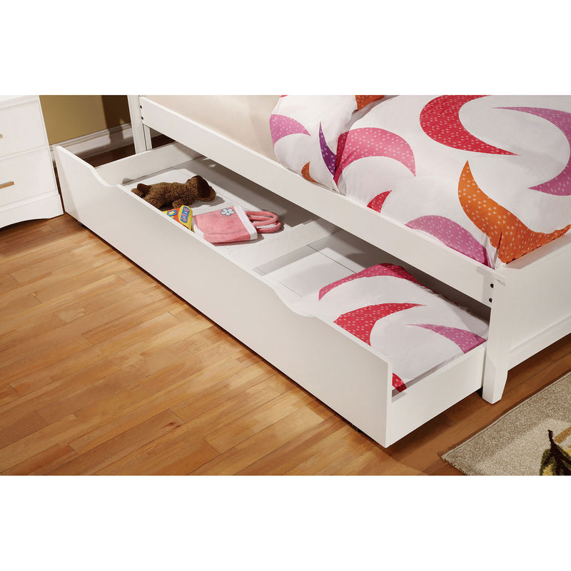 PRISMO White Trundle - Star USA Furniture Inc