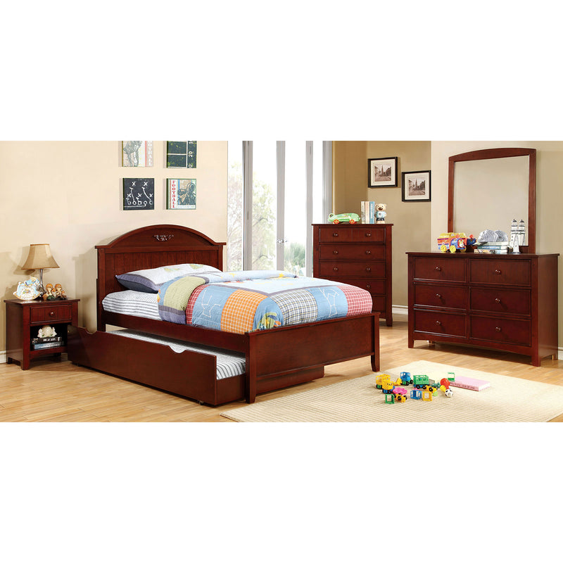 MEDINA Cherry Twin Bed - Star USA Furniture Inc