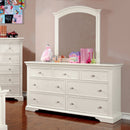 MULLAN White Dresser - Star USA Furniture Inc