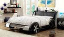 GT RACER Silver, Gun Metal Full Bed - Star USA Furniture Inc