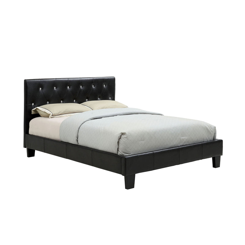 Velen Black E.King Bed - Star USA Furniture Inc