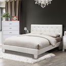 Velen White Cal.King Bed - Star USA Furniture Inc