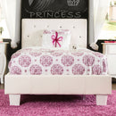 Velen White Twin Bed - Star USA Furniture Inc