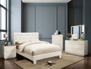 Velen White 4 Pc. Queen Bedroom Set - Star USA Furniture Inc