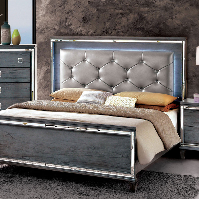 Clover Gray Cal.King Bed