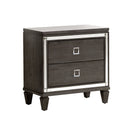 Clover Gray Night Stand - Star USA Furniture Inc