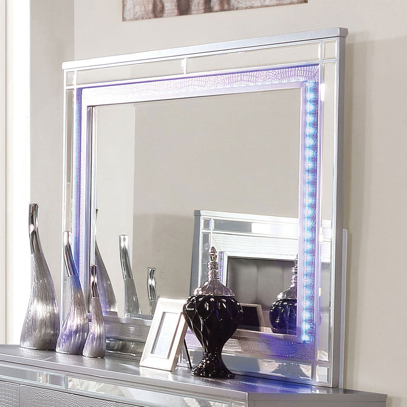 Brachium Silver Mirror - Star USA Furniture Inc