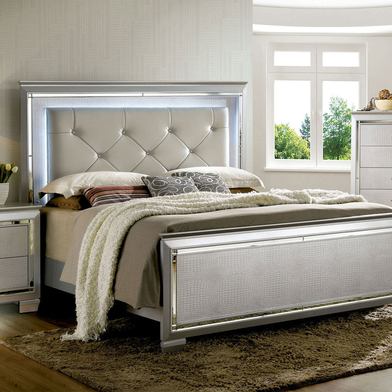 BELLANOVA Silver Queen Bed