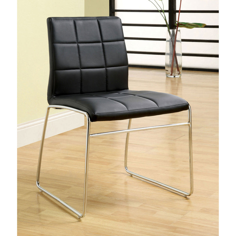 Oahu Black Side Chair - Star USA Furniture Inc