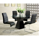 Mauna Black Round Dining Table - Star USA Furniture Inc
