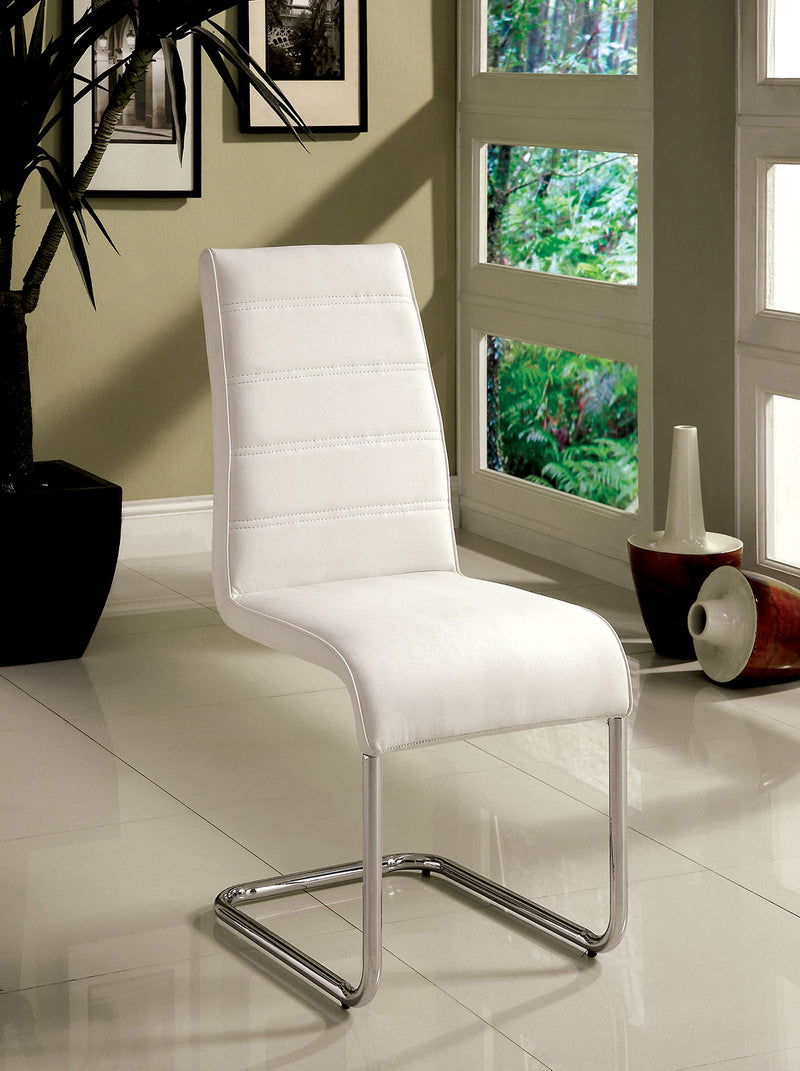 Mauna White Side Chair
