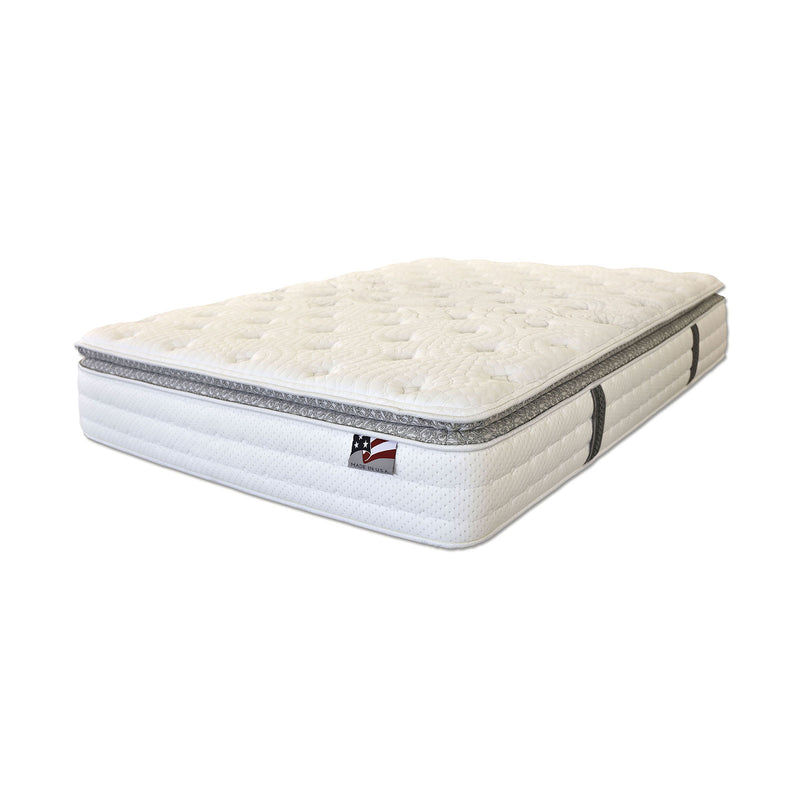 ALYSSUM II White 14" Pillow Top Mattress, Queen