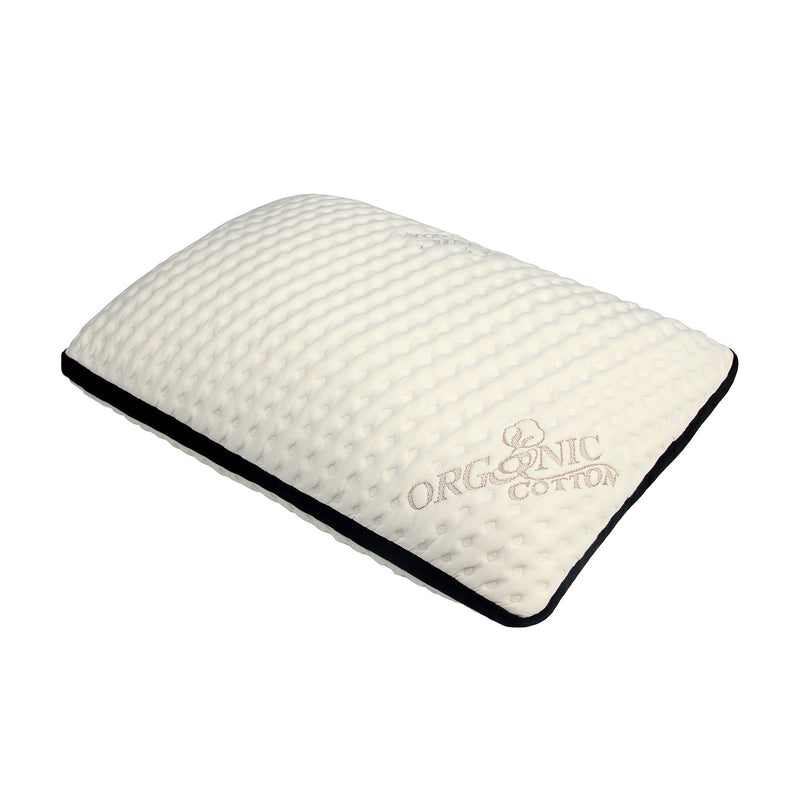 JONQUILLE White/Black Gel Infused Memory Foam Pillow