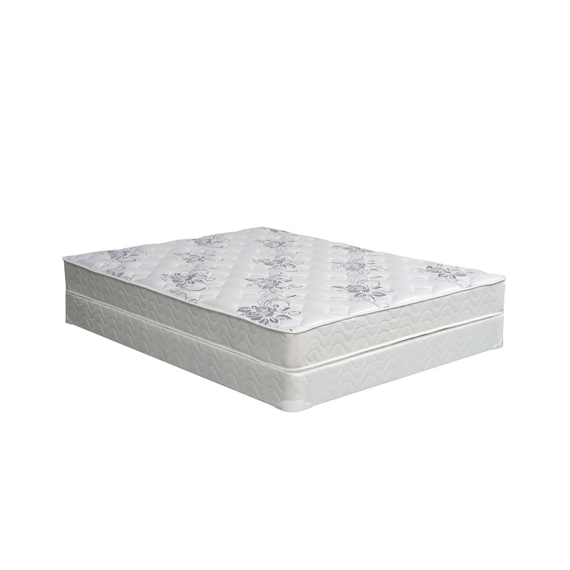 ELBERTYNA White 8" Tight Top Mattress, Cal.King