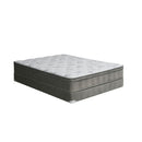 ALEKSA White, Gray 11" Euro Top Mattress, Queen - Star USA Furniture Inc