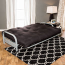 KNOX Black 8" Black Futon Mattress - Star USA Furniture Inc
