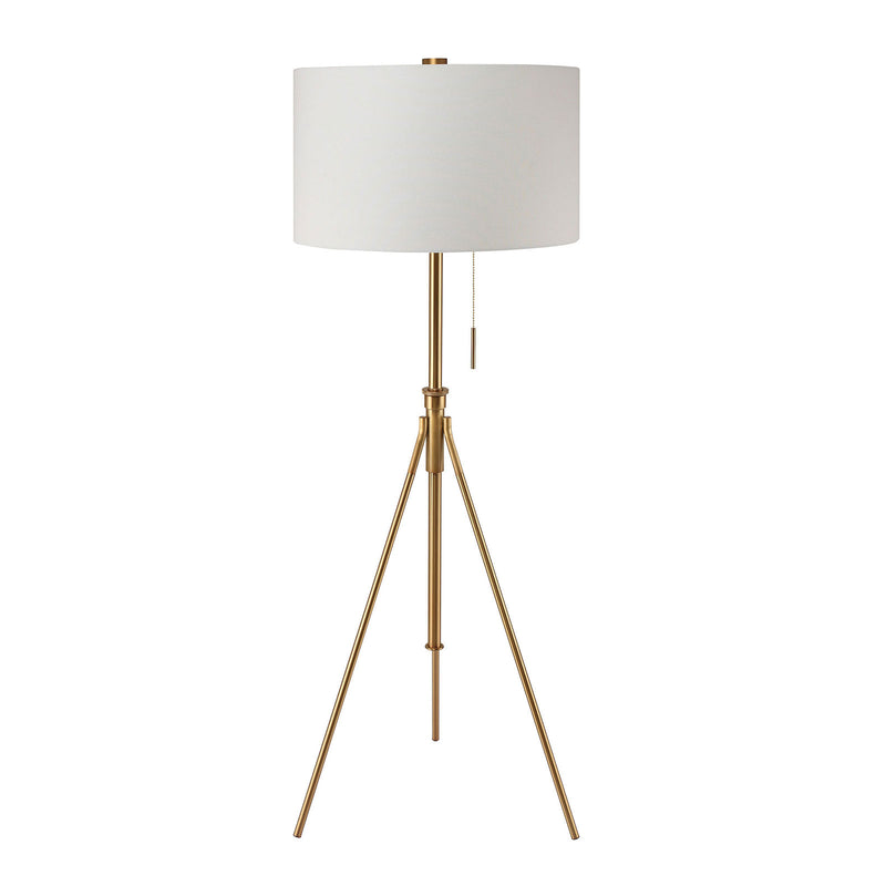 Zaya Stained Gold Floor Lamp