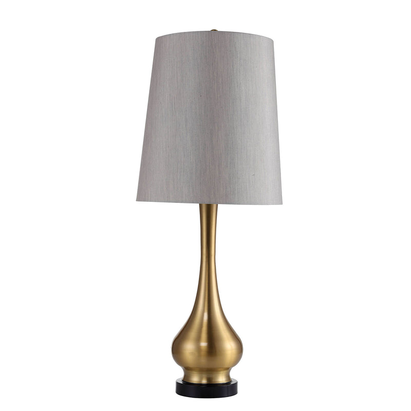 Lia Gold 13"H Table Lamp