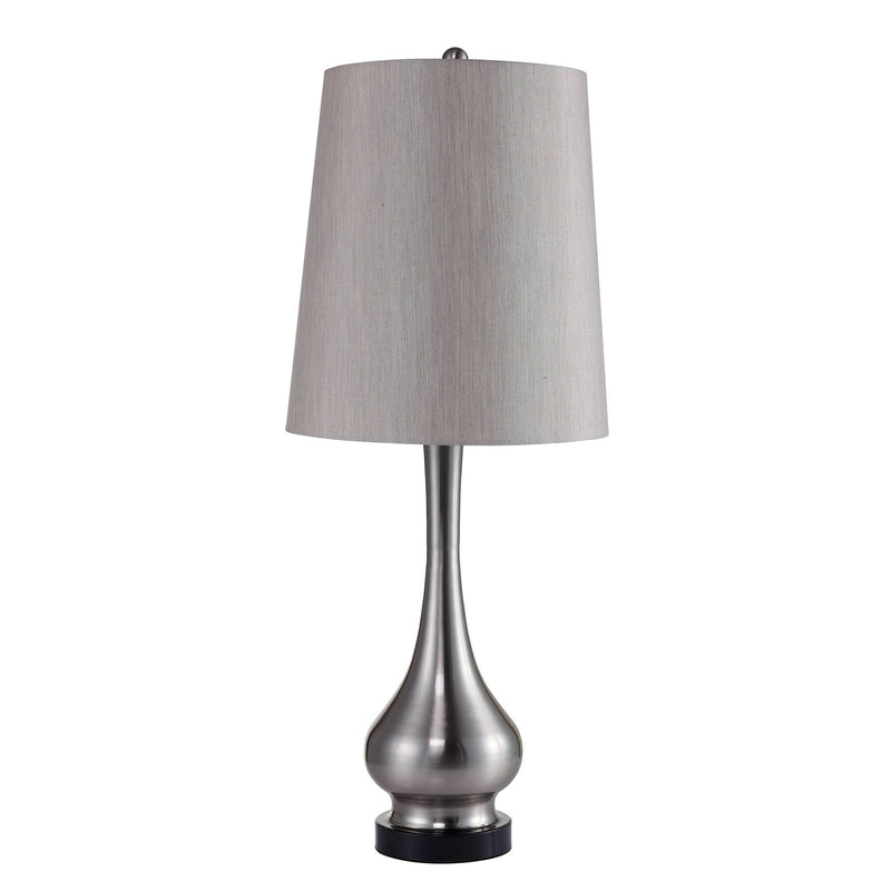 Teri Silver 13"H Table Lamp
