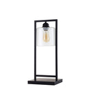 Zoe Black 6"H Table Lamp - Star USA Furniture Inc