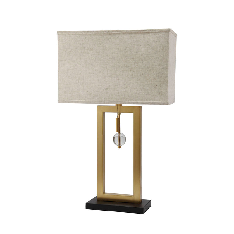 Tara Gold 9.5"H Table Lamp - Star USA Furniture Inc