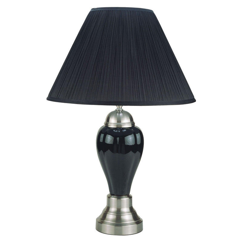 Niki Black Table Lamp (6/CTN) - Star USA Furniture Inc